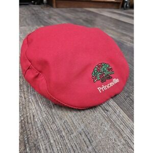 VINTAGE Princeville Hat Cap Fitted Mens Small Embroidered Golf Cali Fame USA 90s